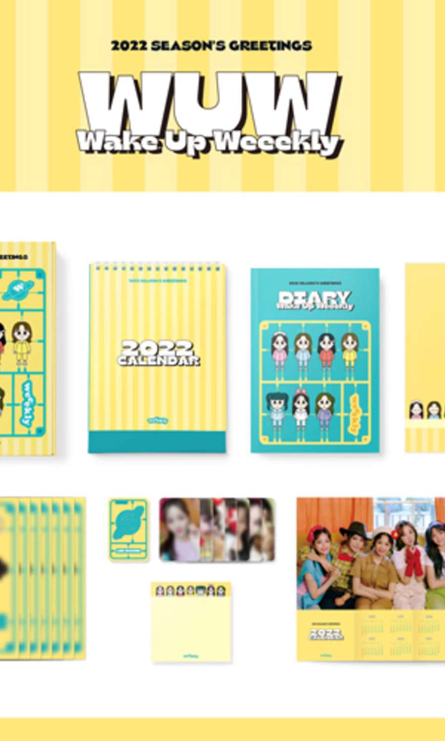 [交換返品不可] Weeekly(ウィークリー) 2022 シーズン グリーティング SEASON'S GREETINGS [WUW : Wake Up Weeekly]