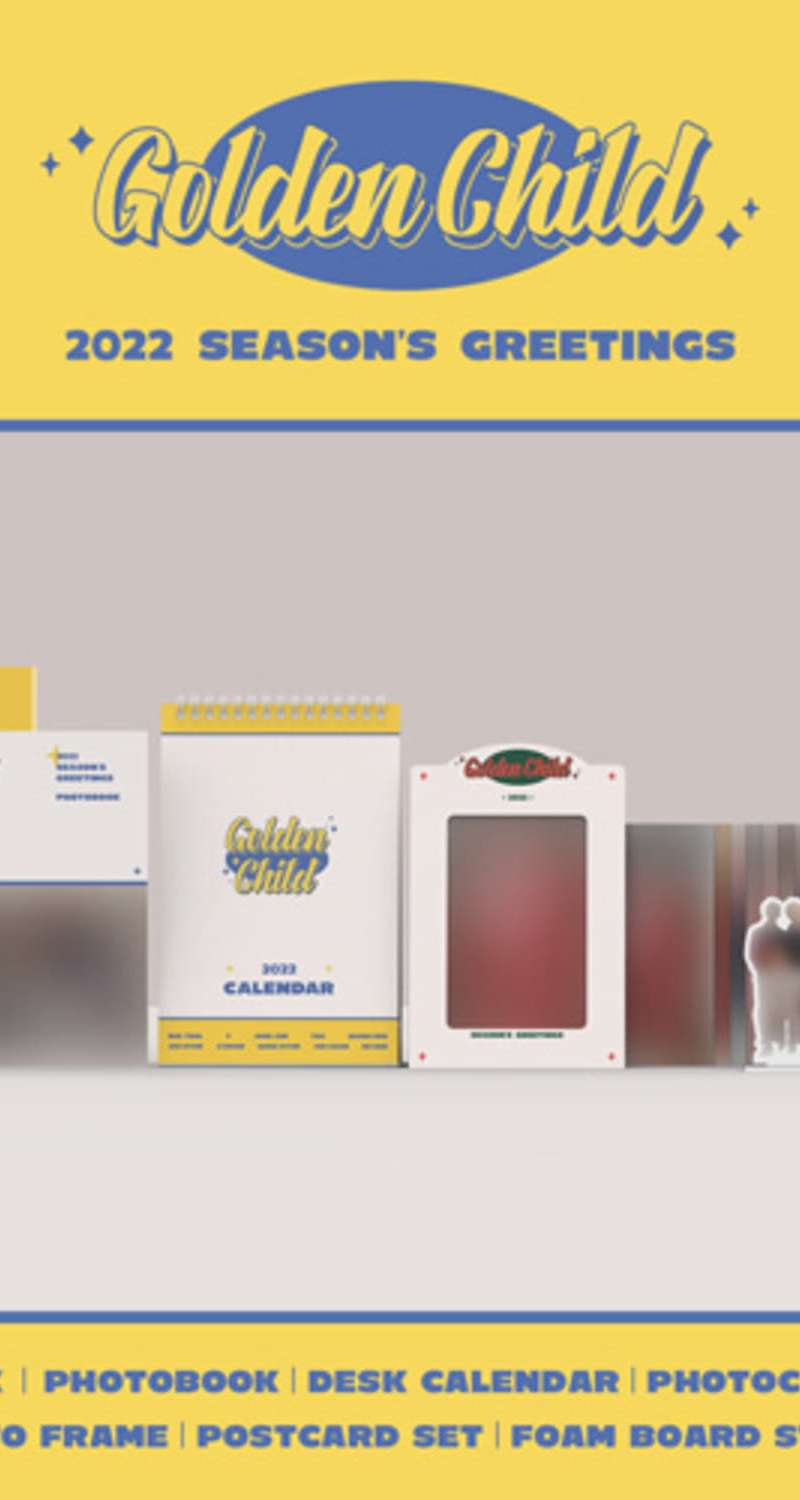 [No Exchange/Return] Golden Child - 2022 Season's Greetings