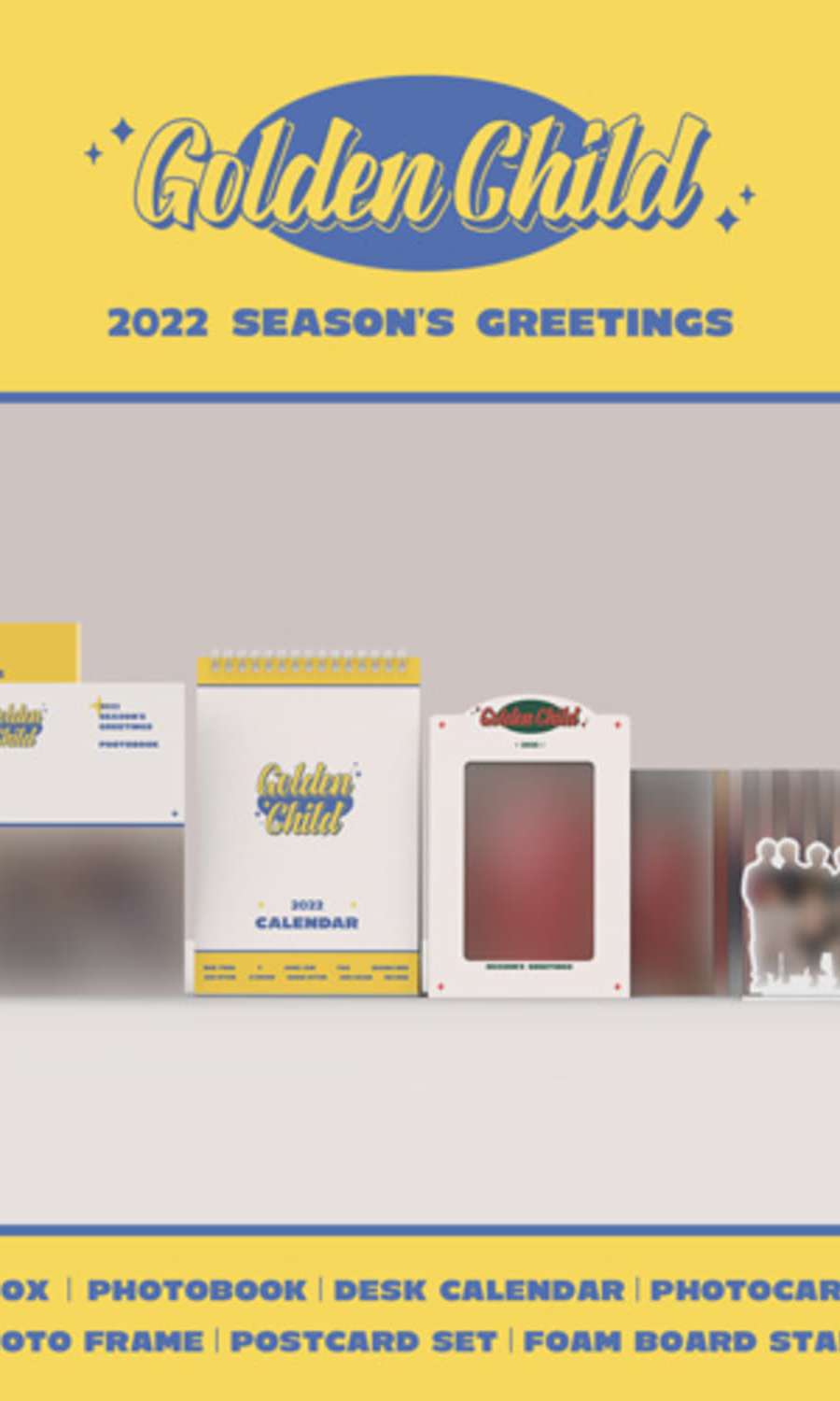 [No Exchange/Return] Golden Child - 2022 Season's Greetings