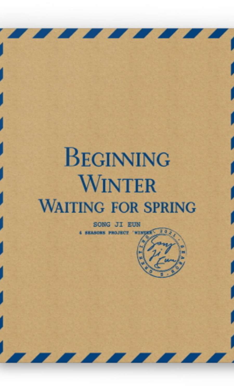 Song Ji Eun (SONG JI EUN) - 2021 Season's Greeting [Beginning Winter, Waiting for Spring]