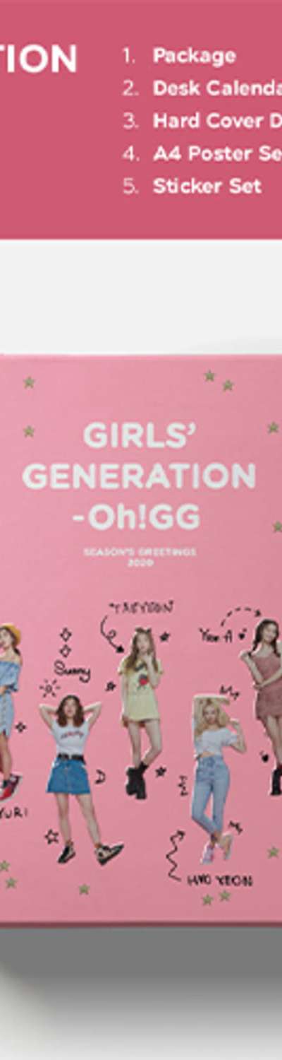 GIRLS' GENERATION-Oh!GG - 2020 SEASON'S GREETINGS