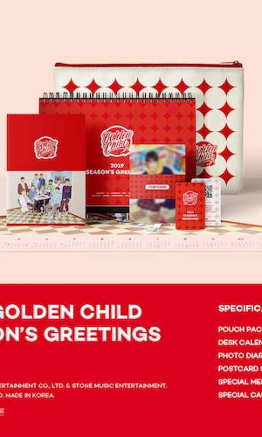 GOLDEN CHILD (ゴールデンチャイルド) - [2019 シーズングリーティング]