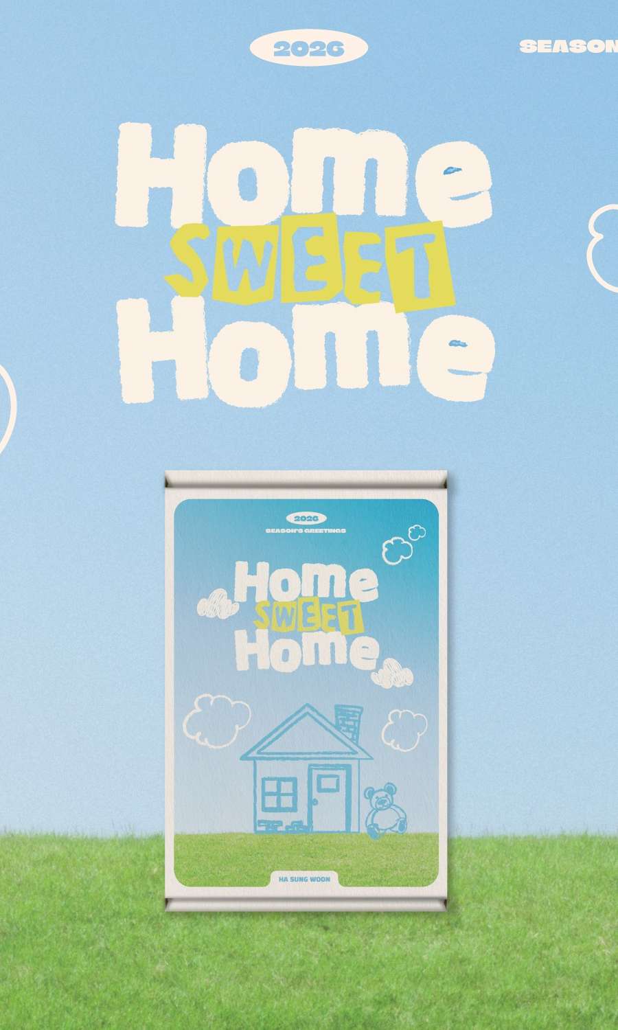 HA SUNG WOON - 2026 SEASON'S GREETINGS [HOME SWEET HOME]