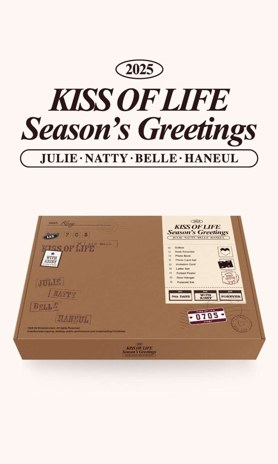 KISS OF LIFE - 2025 Season's Greetings