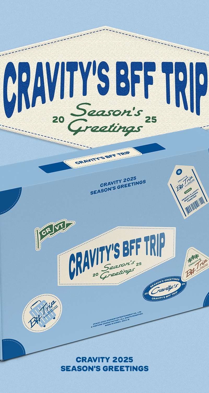 CRAVITY(クラビティ) - 2025 SEASON'S GREETINGS [CRAVITY BFF TRIP]