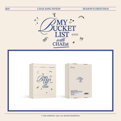 CHAEJONGHYEOP - 2025 SEASON'S GREETINGS [MY BUCKET LIST with CHAEst]
