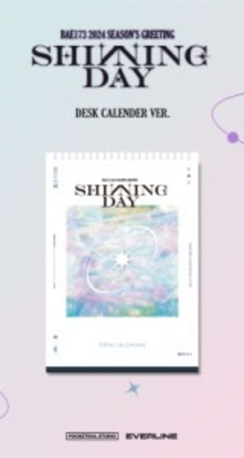BAE173 - BAE173 2024 SEASON'S GREETINGS [SHINNING DAY] (DESK CALENDAR ver.)