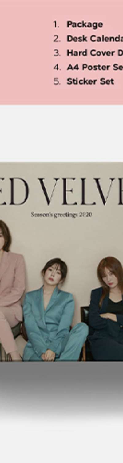 RED VELVET - 2020 Season's Greetings