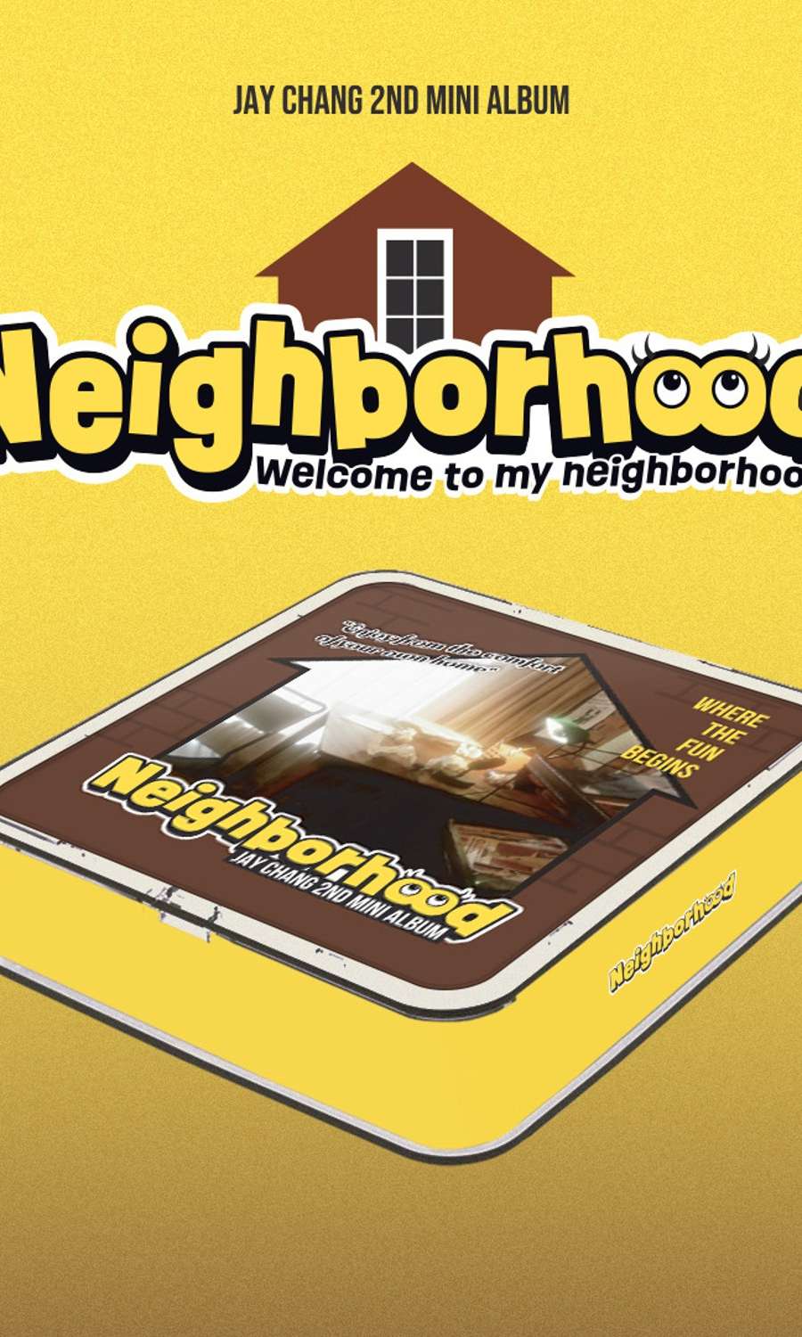Jay Chang - Mini Album 2nd [Neighborhood] (KiT Album)