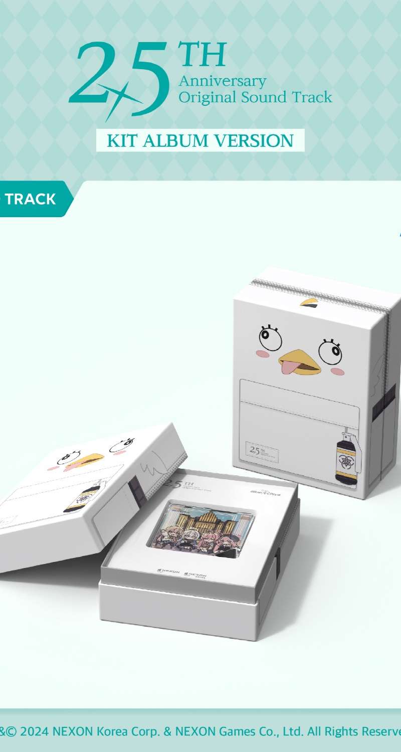 Blue Archive - 2.5th Anniversary Commemorative OST KIT Album Package