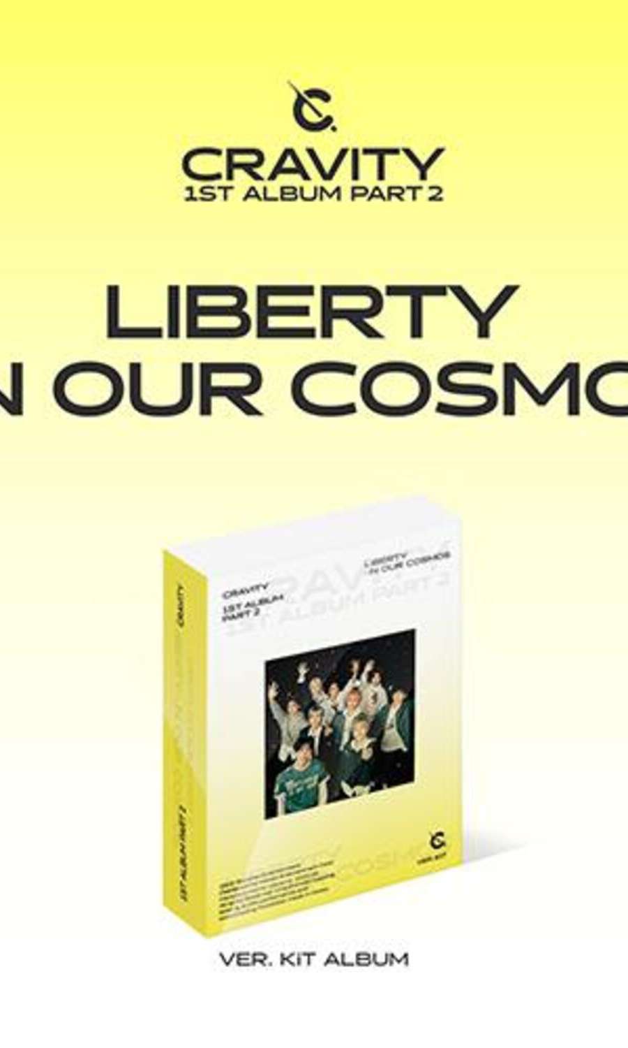 CRAVITY - 1st Album Part.2 [LIBERTY : IN OUR COSMOS] (Kit Album)