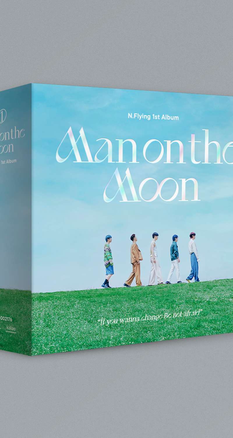 N.Flying - Man on the Moon [Regular 1st Album] (SMC) Kit Album