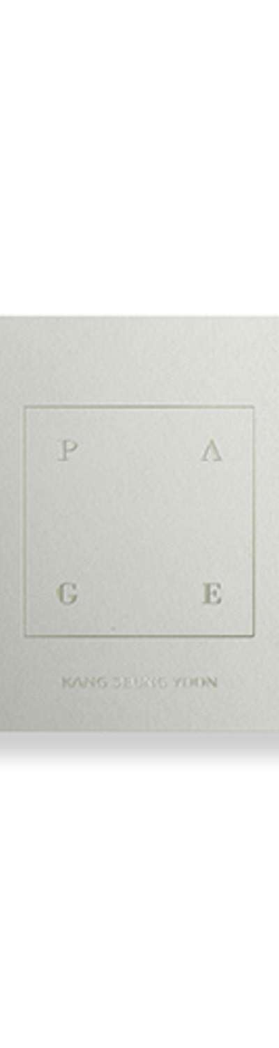 [No Returns] KANG SEUNG YOON - 1st FULL ALBUM [PAGE] KiT ALBUM