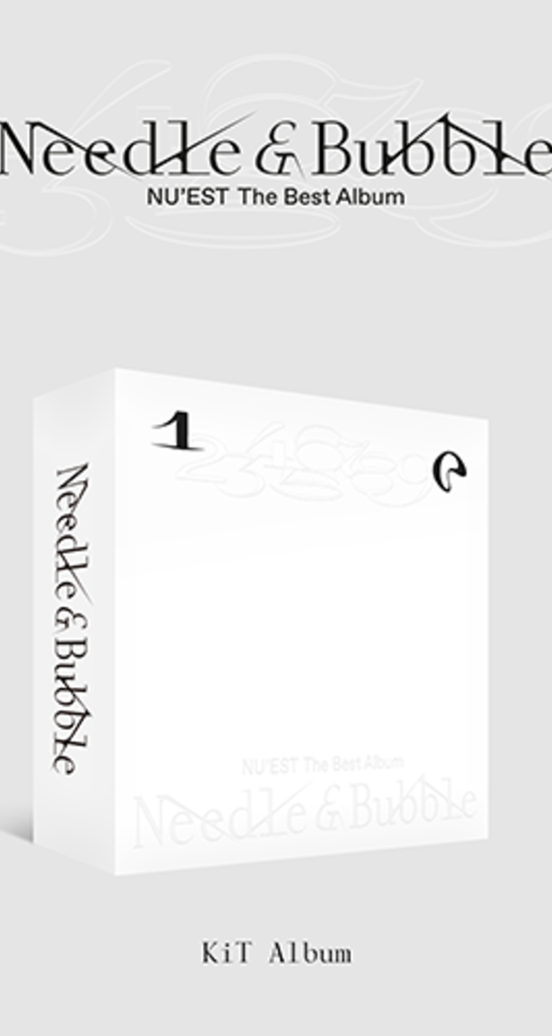 NU'EST - The Best Album [Needle & Bubble] KiT Album