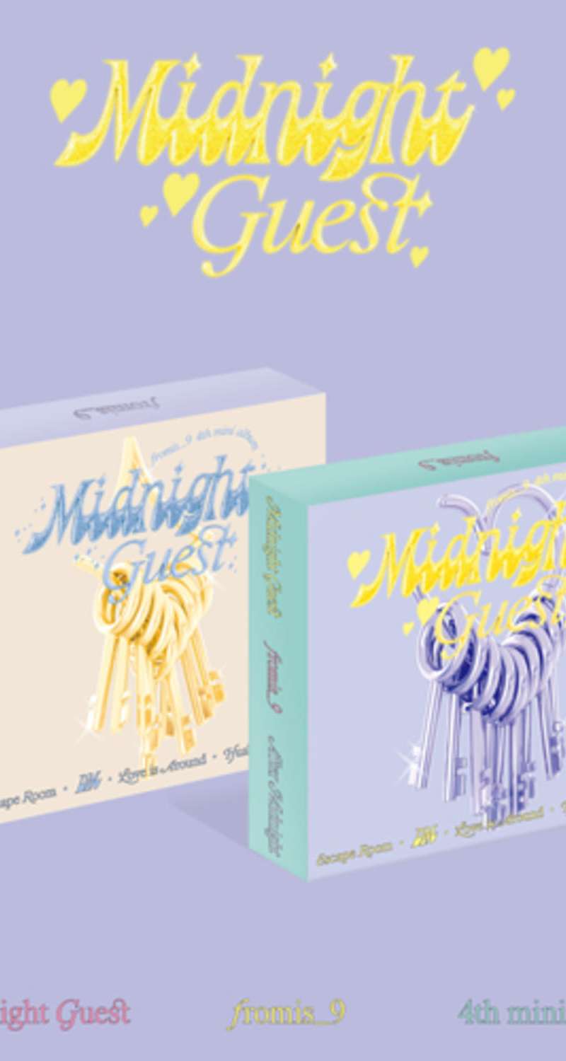 fromis_9 - 4th Mini Album [Midnight Guest] Kit Album (Random)