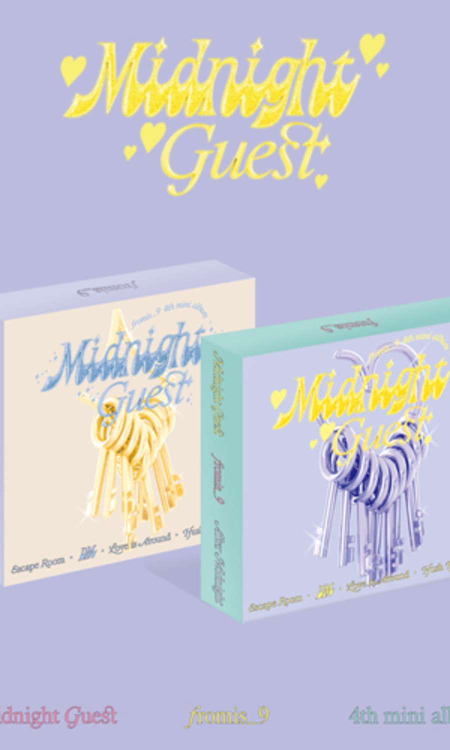 fromis_9 - 4th Mini Album [Midnight Guest] Kit Album (Random)