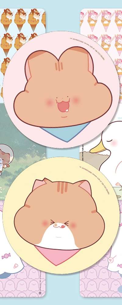 [Aong Aong] Cute-Aong! Aong Aong Mouse Pad 13 Types