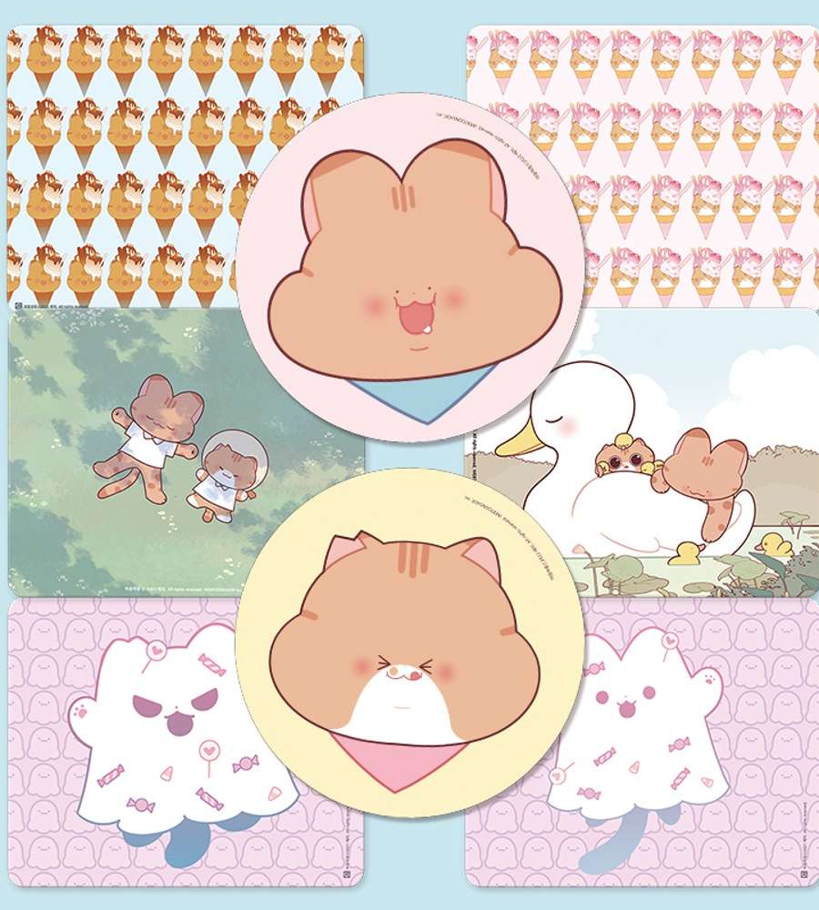 [Aong Aong] Cute-Aong! Aong Aong Mouse Pad 13 Types