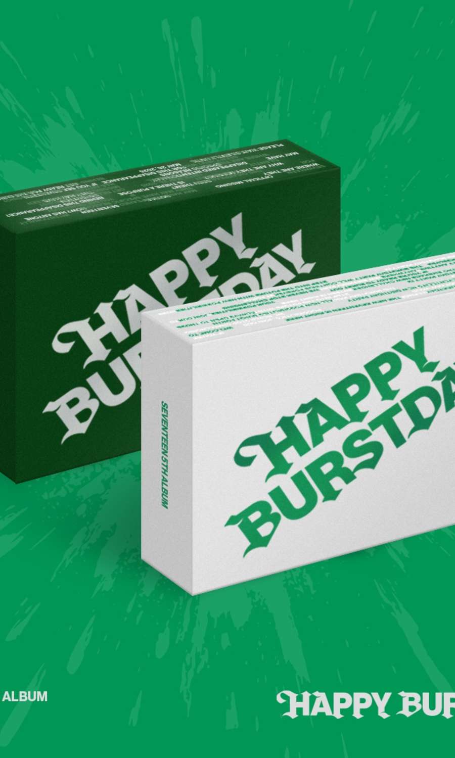 SEVENTEEN - 5th Album [HAPPY BURSTDAY] (KiT Ver.) (NEW BURSTDAY KiT Ver.)