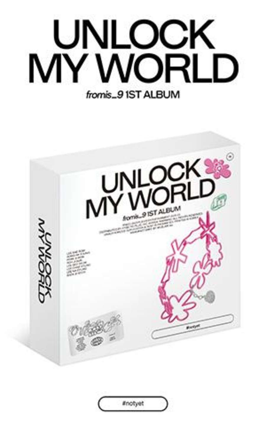 fromis_9 - 1st Album [Unlock My World] (KiT ver._notyet)