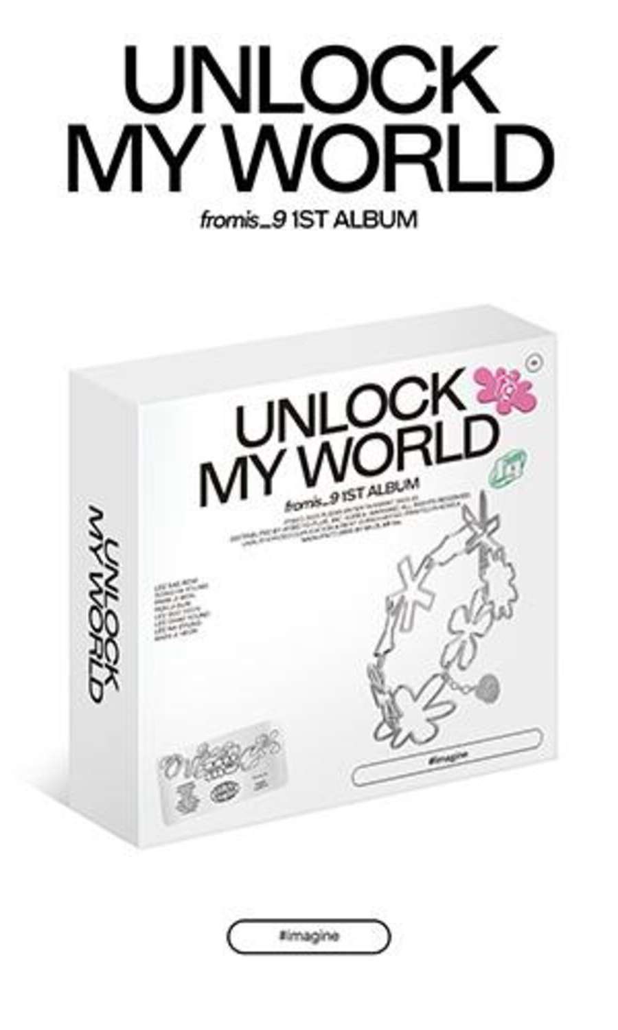 fromis_9 - 1st Album [Unlock My World] (KiT ver._imagine)