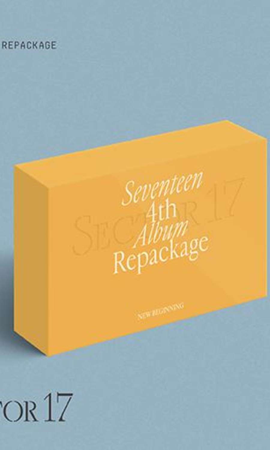 SEVENTEEN - [SECTOR 17] (SEVENTEEN 4TH ALBUM) (Repackage)(KiT ver.)