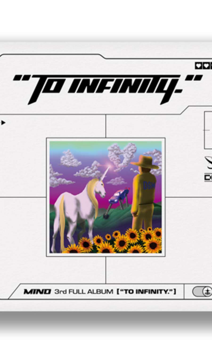 [No Returns/Exchanges] MINO - 3rd FULL ALBUM "TO INFINITY." KiT ALBUM