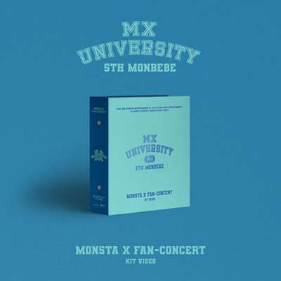 [Non-Exchangeable/Non-Returnable] MONSTA X - MONSTA X 2021 FAN-CONCERT [MX UNIVERSITY] KIT VIDEO