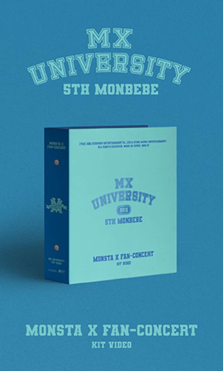 [Non-Exchangeable/Non-Returnable] MONSTA X - MONSTA X 2021 FAN-CONCERT [MX UNIVERSITY] KIT VIDEO