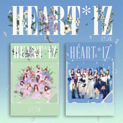 [Kino/Set] IZ*ONE - Mini Album 2nd [HEART*IZ - VIOLETA VER. + SAPPHIRE VER.]