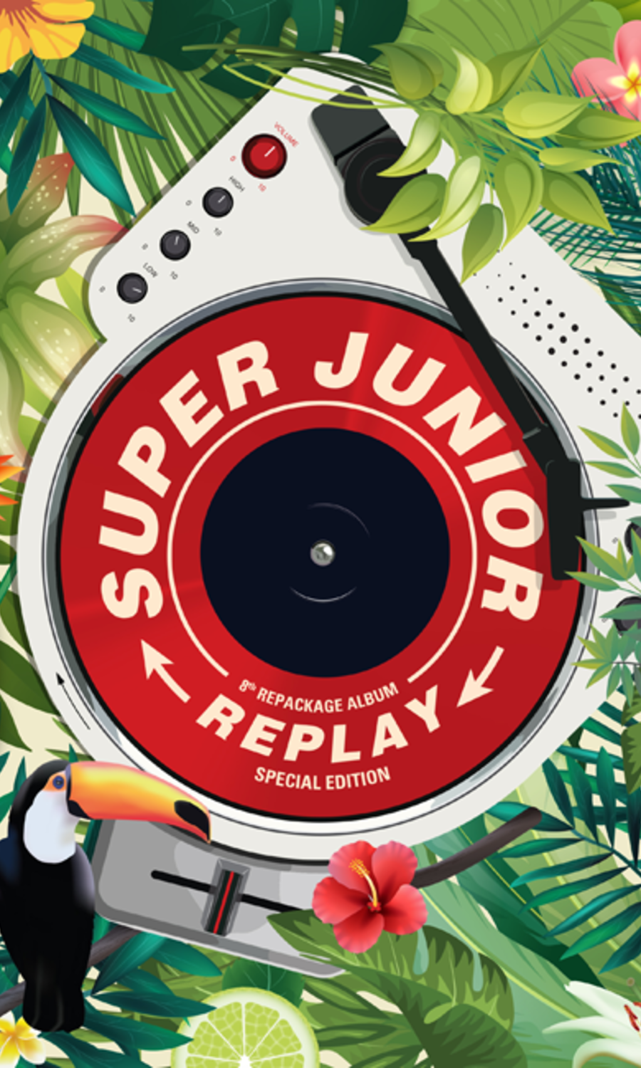 SUPER JUNIOR - Regular 8th Album Repackage [REPLAY / KINO ALBUM]
