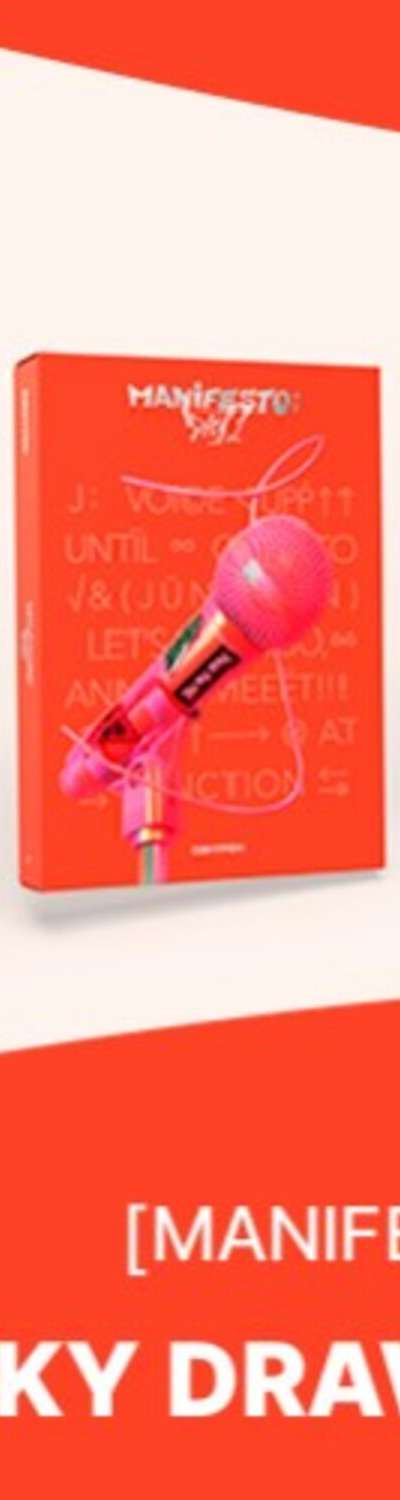 [Lucky Draw] ENHYPEN - [MANIFESTO : DAY 1] (Random 1 of 3 Versions) **4 Lucky Draw Entries with Set Purchase (3 Copies)