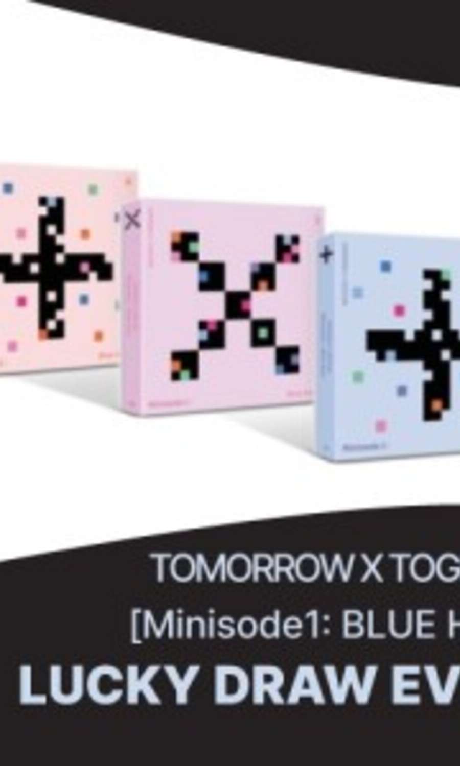 [Lucky Draw] Tomorrow X Together (TXT) - [minisode1 : Blue Hour] **3-Album Set Purchase - 4 Lucky Draw Entries (3 + 1 Bonus)