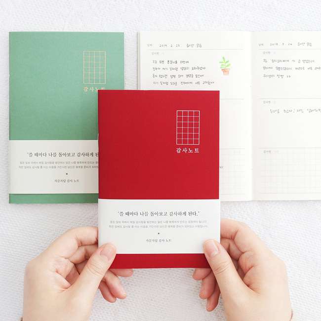 Self-Reflection Gratitude Mini Notebook