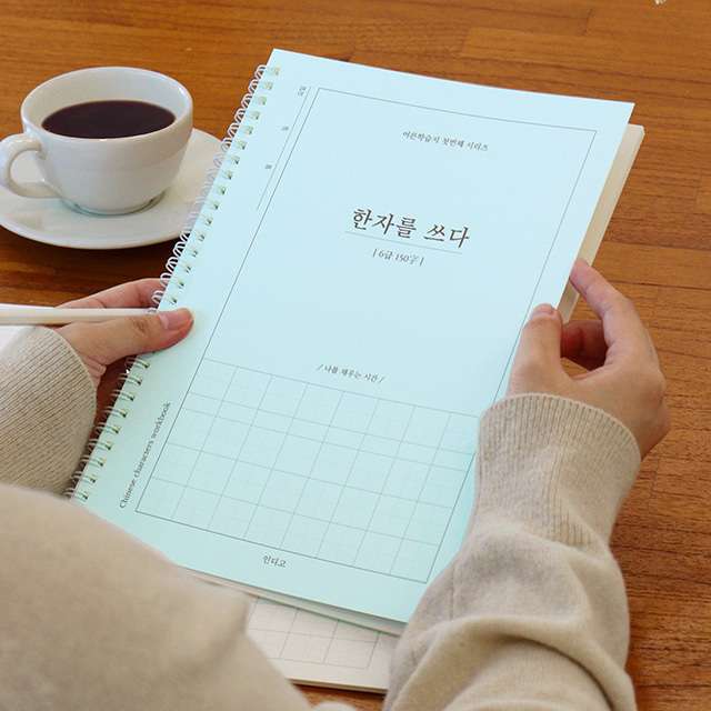 Chinese Character Notebook Gift Set - Write Chinese Characters (Level 6) Chinese Character Notebook (Adult Workbook ①)