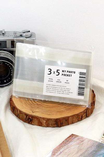 My Photo Pocket (Self-Adhesive) 3x5 20 Sheets