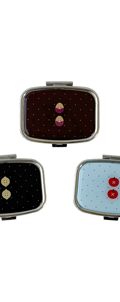 ドット缶バッジ ミニ缶ケース