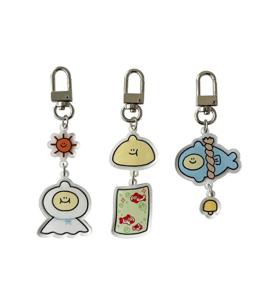 Wish Lemony Keyring