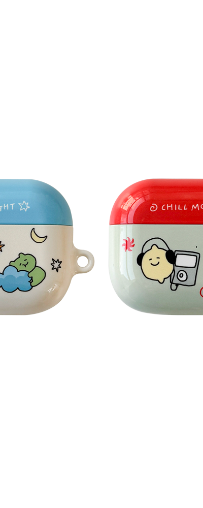 chill day エアポッドケース