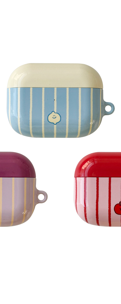 セモ ストライプ AirPods ケース