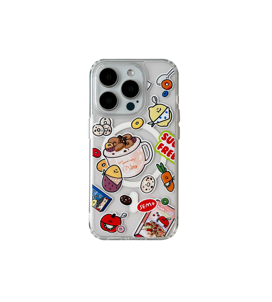 Cereal Cup MagSafe Gel Hard Case