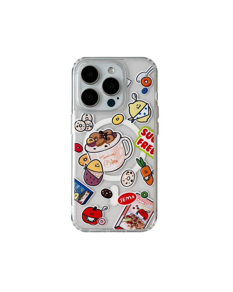Cereal Cup MagSafe Gel Hard Case
