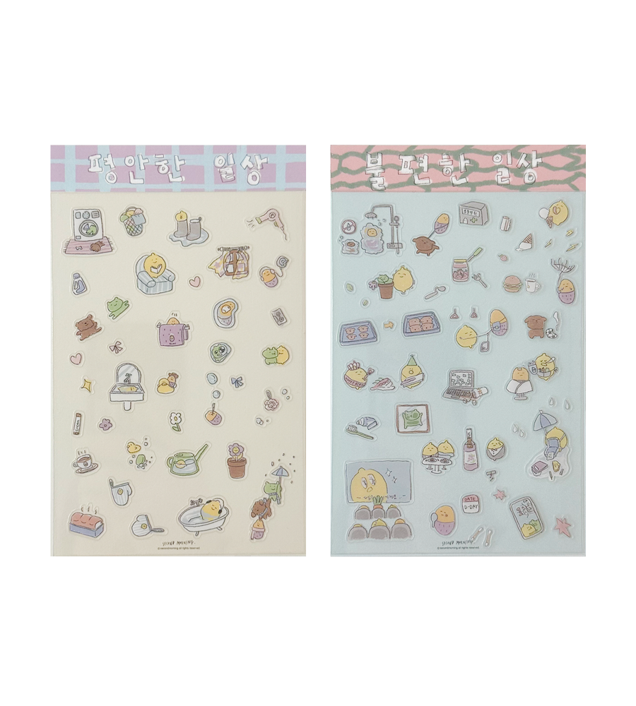 Sesamo Daily Transparent Sticker