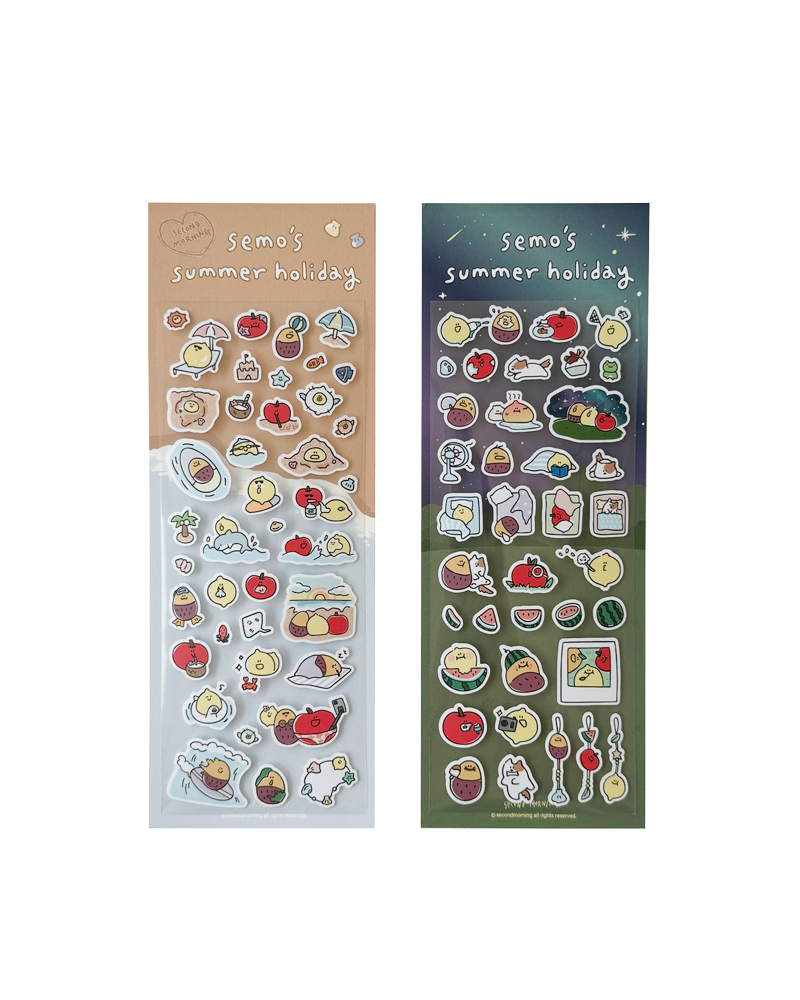 Summer Holiday Removable Sticker