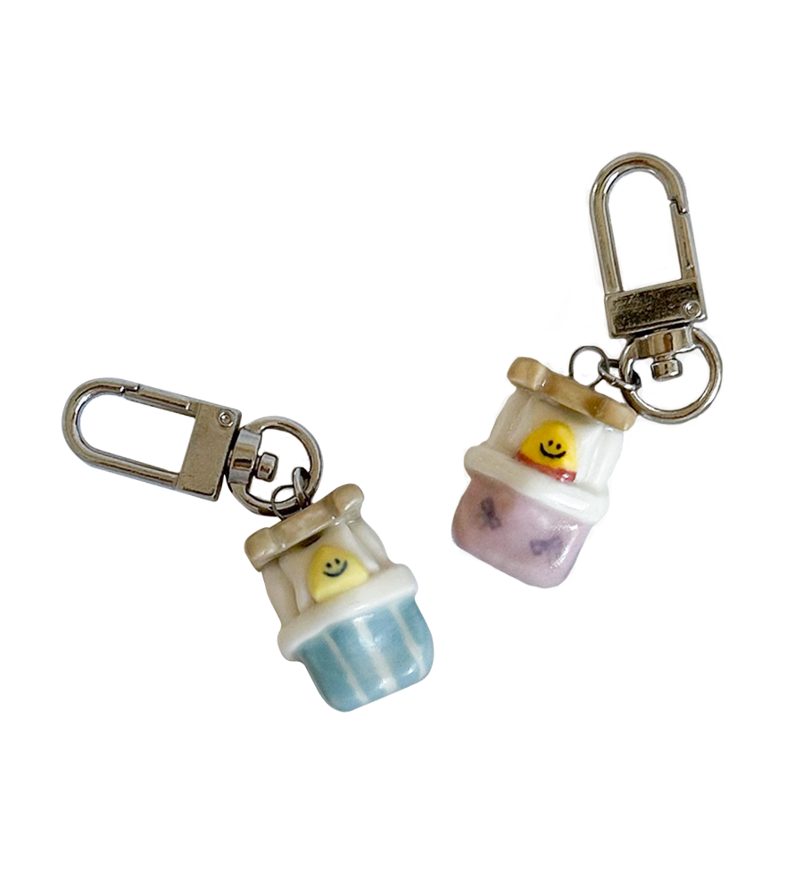 [Semo x Via Curve Hive] Bed Keyring