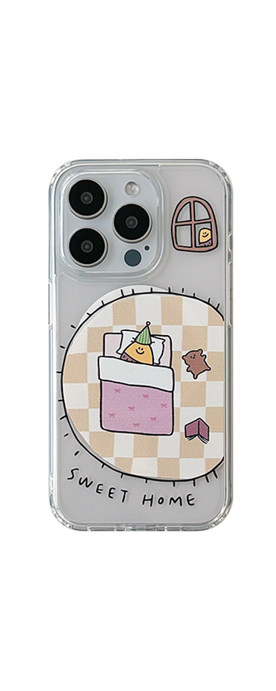 ベッドルーム MagSafe ジェルハードケース