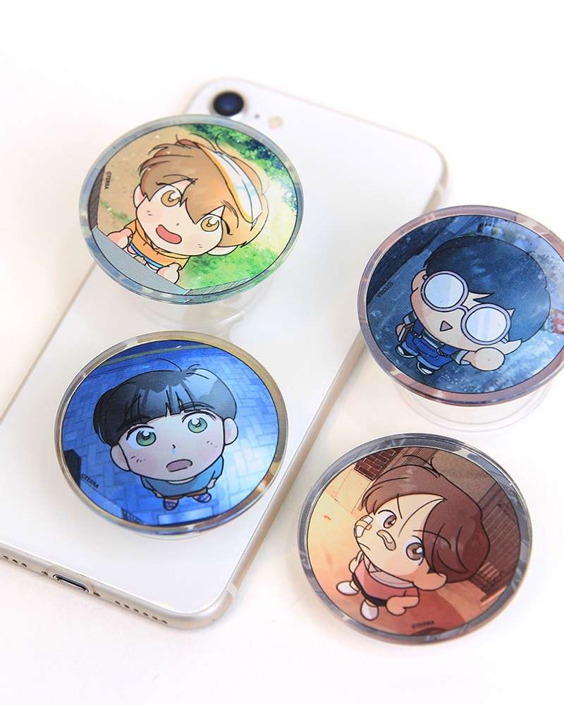 [Spinach Bouquet] Webtoon ToonSocket 4 Types | Phone Stand