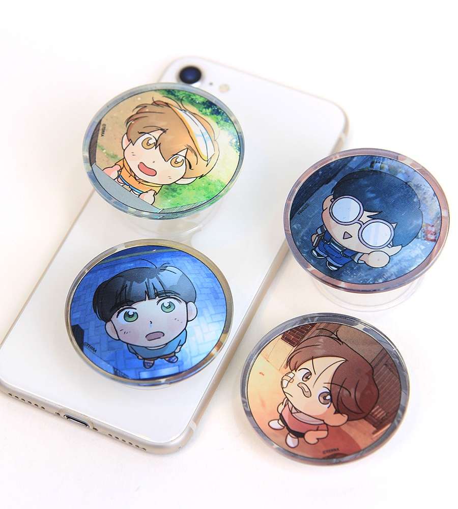 [Spinach Bouquet] Webtoon ToonSocket 4 Types | Phone Stand
