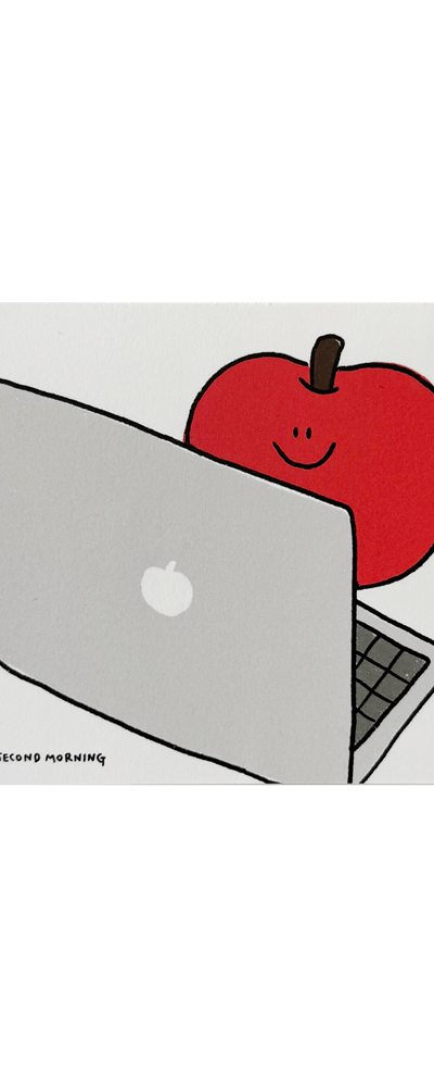 アップルノートブック付箋メモ