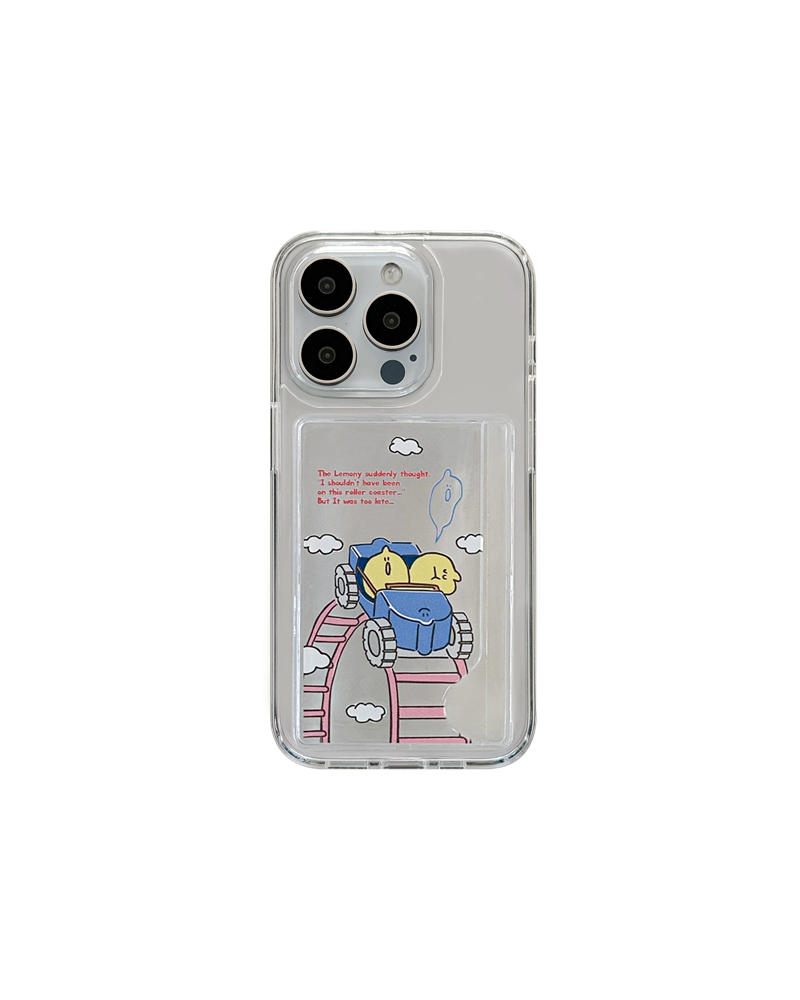 Roller Coaster Gel Hard Card Case